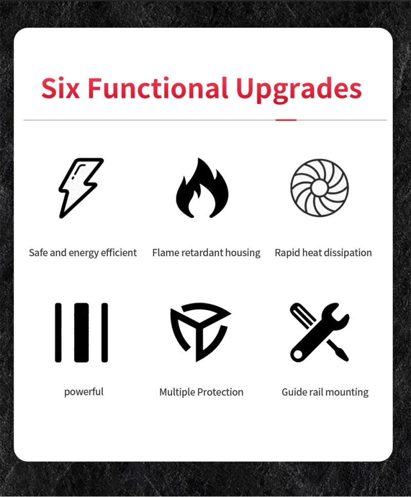 Description Picture 3 of itemNDR-75 120 240 480 Industrial DIN Rail Switching Power Supply Output 12V 24V 48V Single Output Source Power