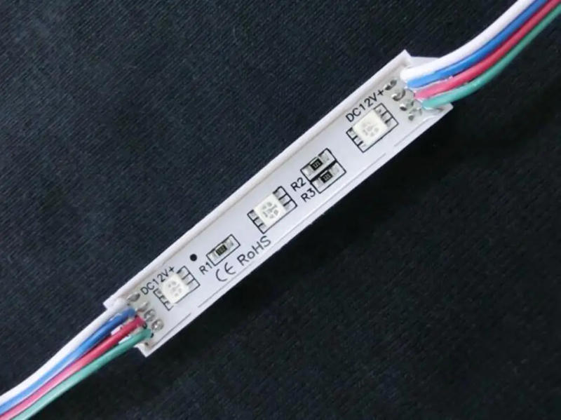 Description Picture 6 of itemLED Modules Light RGB 5050 SMD 3Led DC12V Waterproof Advertising Sign Lights Store Window Strip Lamp Module Lights