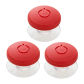 red 3pcs