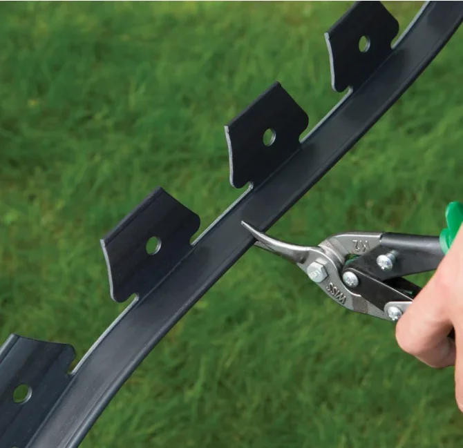 Description Picture 5 of item5/10M Fixed Lawn Landscaping Edging with Anchoring Spikes for Outdoor Home Courtyard Buildings Fence Garden Border Easy-Install