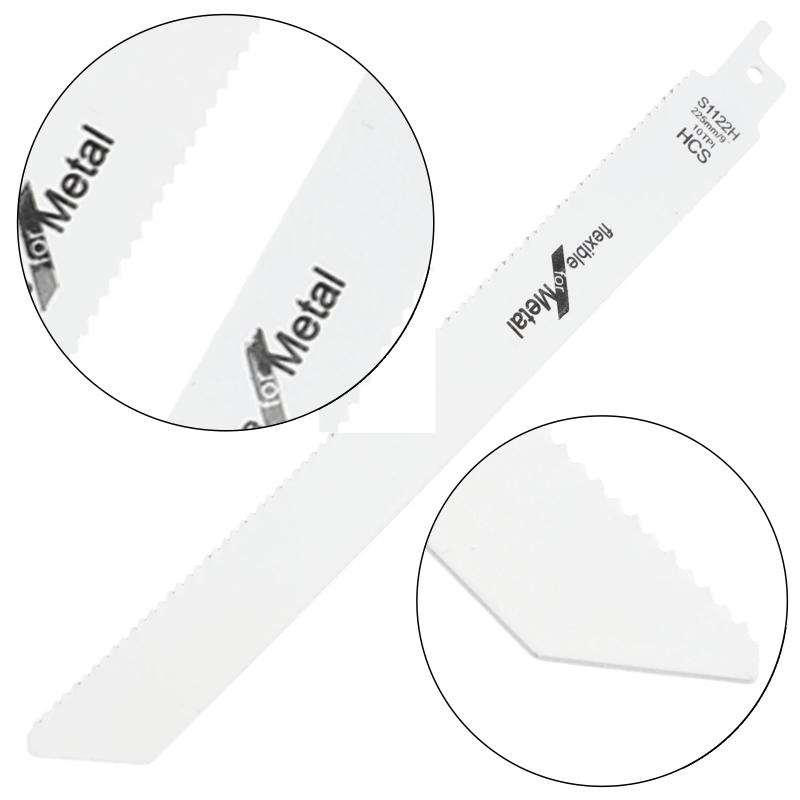 Description Picture 2 of item5pcs 225mm Reciprocating Saw Blade BI-Metal Saber Saw Handsaw Multi Saw Blade For Wood Metal Plastic Pipe Cutting Power Tool