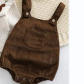 Y0173 coffee Rompers