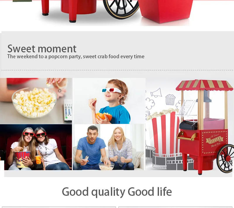 Description Picture 6 of itemmini popcorn Maker Household automatic hot air type Popcorn machine