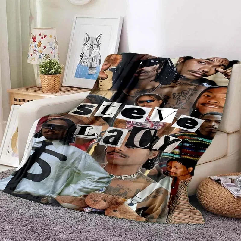 Description Picture 5 of itemHip Hop Rapper Blanket Rod Wave Flannel Blanket Soft Warm Throw Bedroom Decor Napping Couch Sofa Bed Chair Cover for Boys Girls