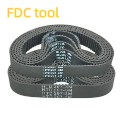 Rubber synchronous belt HTD3M-234 /237/240 243/246/249/252/255/258/261 264 -3M transmission belt