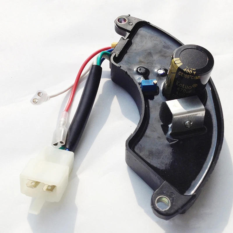 Description Picture 5 of item1PC 5-8KW Single Phase Crescent Generator AVR Automatic Voltage Regulator Rectifier Gasoline Generator Parts