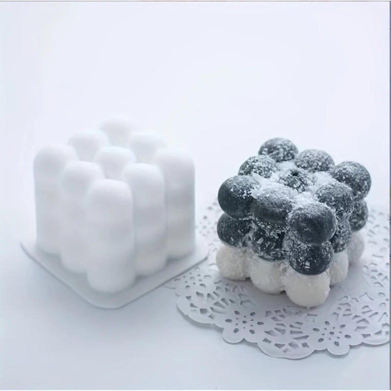 Description Picture 5 of item1pc Large Magic Cube Silicone Mold, DIY Handmade Soap Car Scented Plaster Candle Ornament Mold