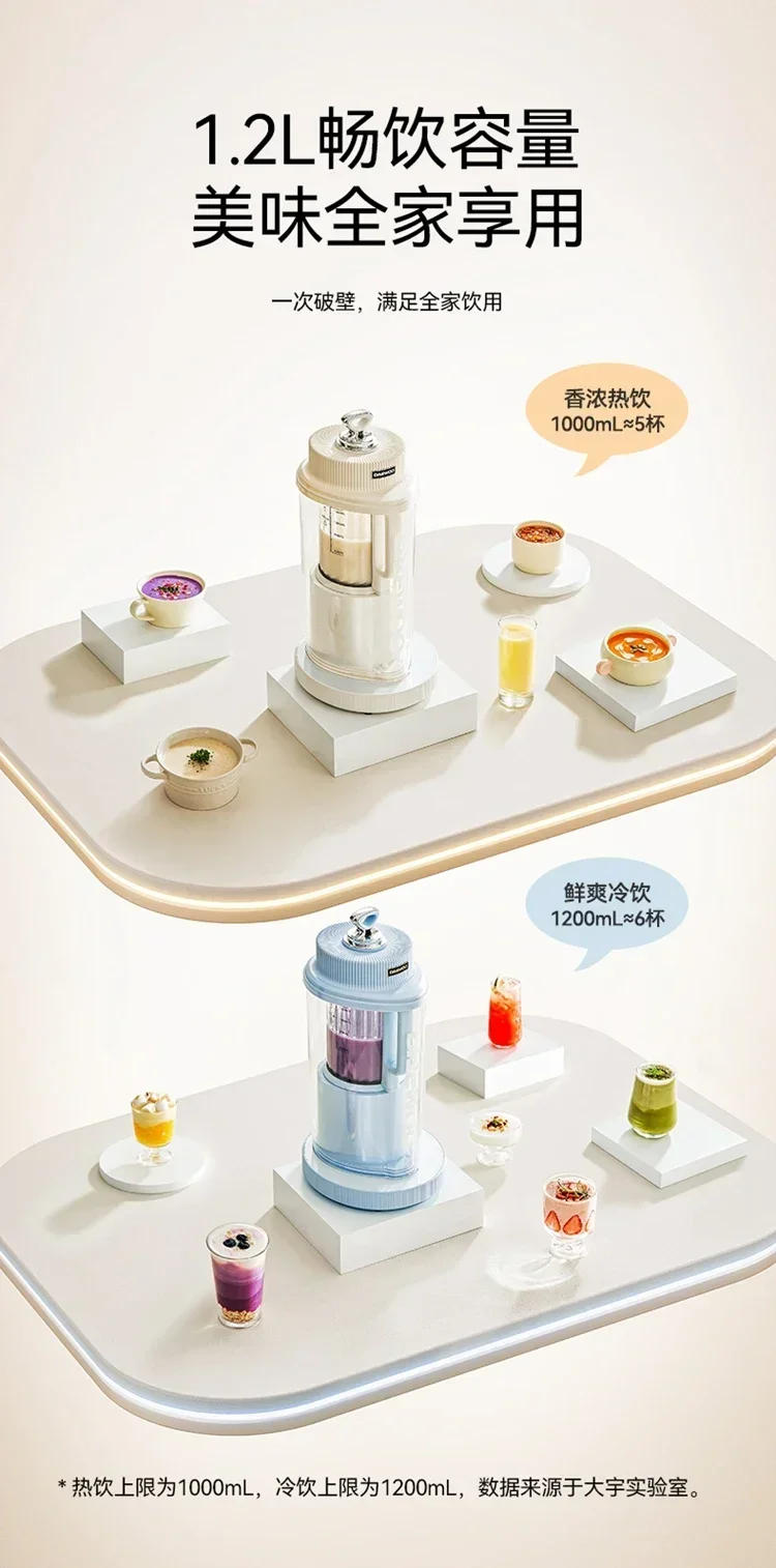 Description Picture 3 of item220V High-Speed Blender with Heating Function, Multi-Functional Food Processor, Detachable, Quiet Design AM