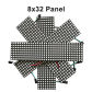 only 8x32 Panel