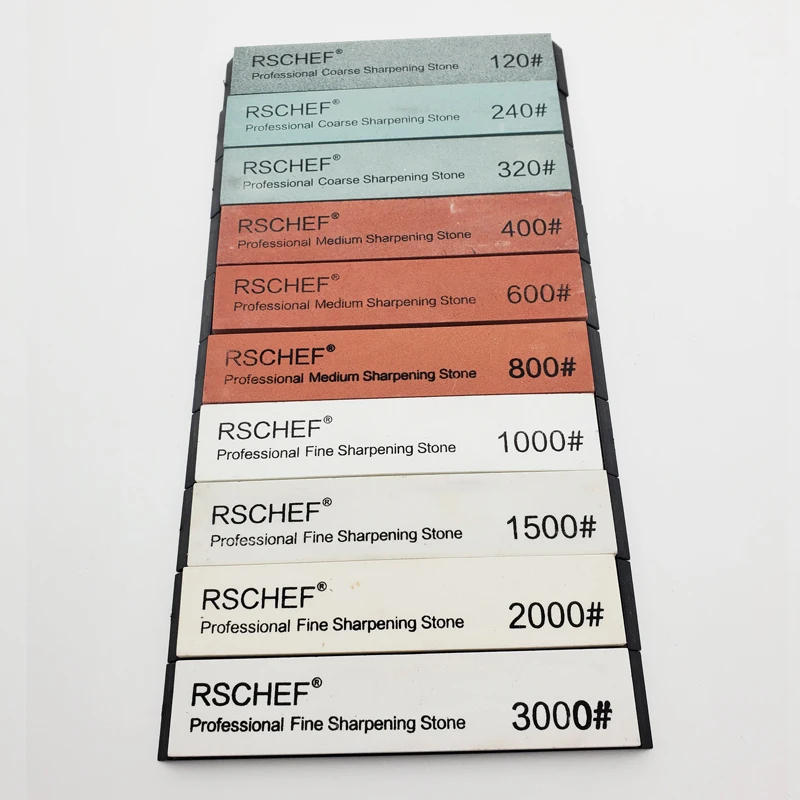 Description Picture 2 of itemBig Whetstone Grit 60-3000# Sharpening Stone Knife Sharpener Professional Fixed Grinding Stone Water Whetstone Quick Sharpening
