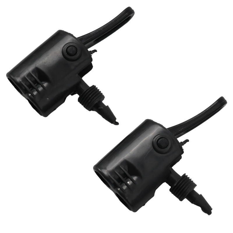 Description Picture 6 of item2pcs Pumping Parts For Inflating Bicycles Balls Dual Head Nozzle Adapter For F/V And A/V Valves With Thumb Lock Bike Accessories