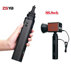 ZSYB 88.8wh Portable Battery Handle Grip Handheld Bracket DC 16.8V Port Built-in 24000mah Battery for COB Photography Light