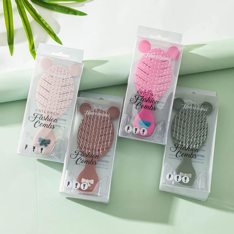 Description Picture 5 of itemCute Girl Hair Comb And Mirror Set Portable Air Bag Comb Head Meridians Massage To Relax Cosmetic Tools