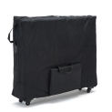 Wheeled Folding Storage Bag with Wear-resistant Oxford Cloth for Massage Bed Beauty Bed Waterproof Portable Backpack 93X20X70cm