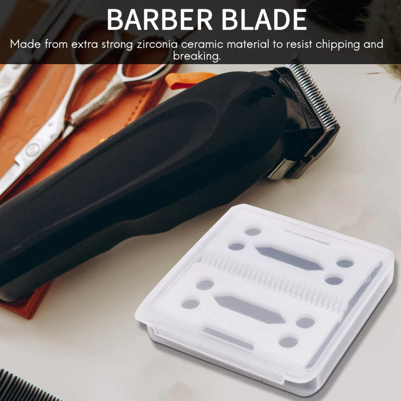 Description Picture 5 of itemB59B-New 2Pcs 28 Teeth Zirconia  Clipper Blade For Wahl Senior Clipper