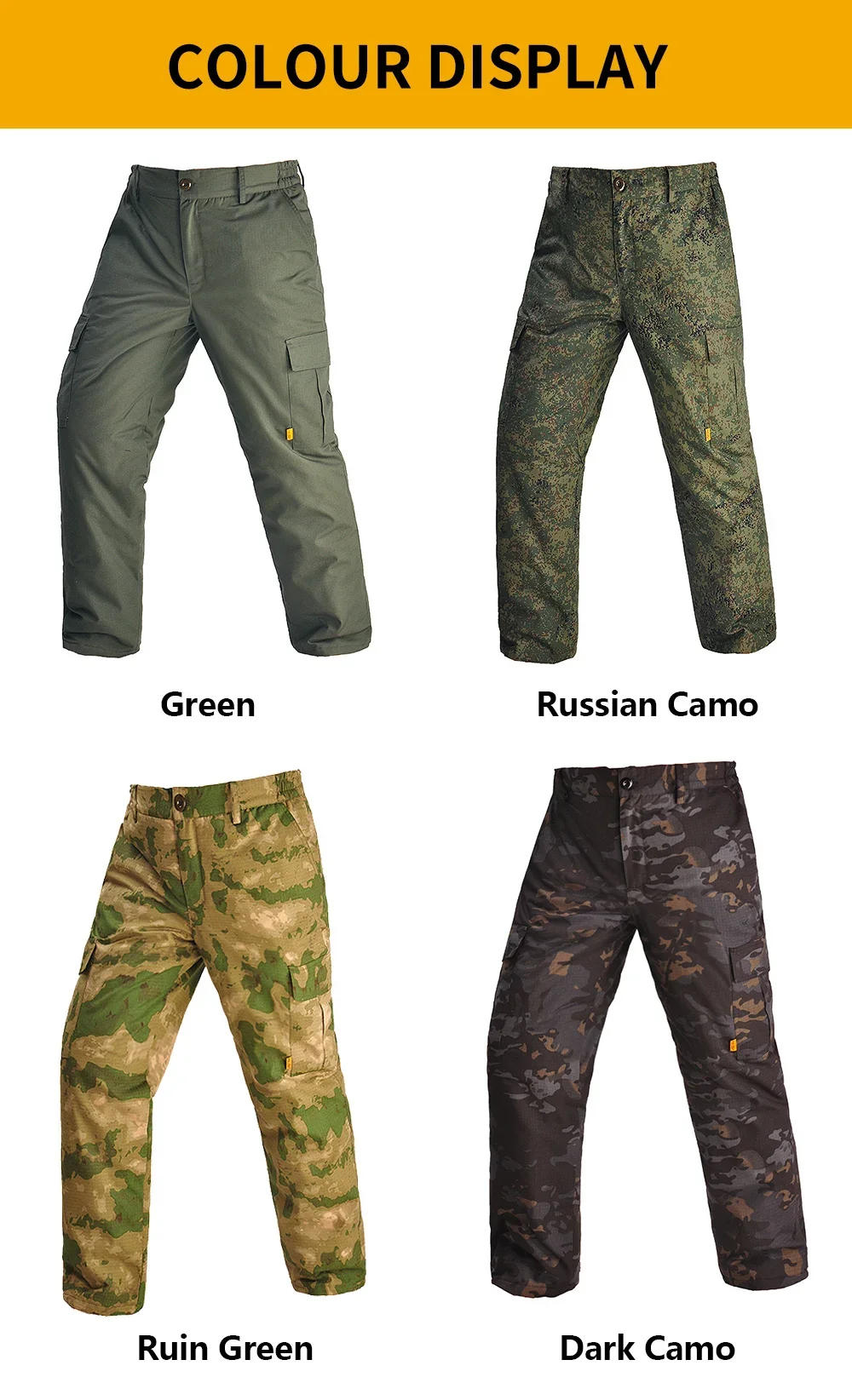 Description Picture 2 of itemWinter Men Climb Clothes Tactical Pants Heating Warmth Pants Combat Cotton Trousers Softair Clothing Thermal Hiking Hunt Pants