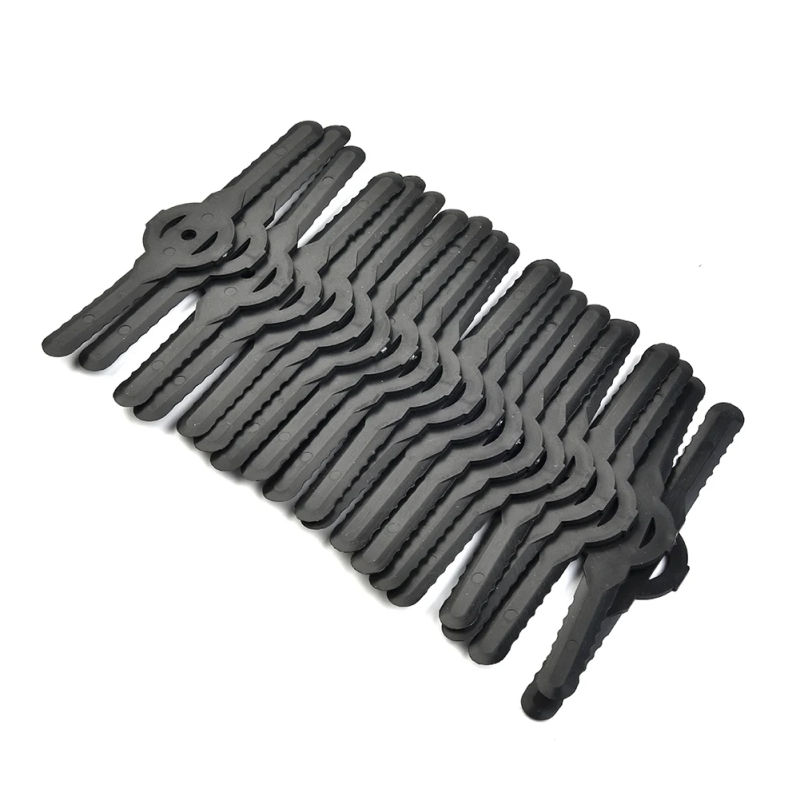 Description Picture 3 of item20PCS Cordless Grass Trimmer Blades Replacement Plastic Blades 139mm Garden Lawn Mower Cutting Head Blade