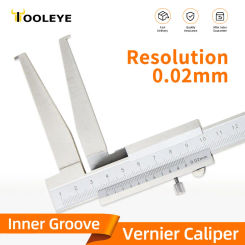 Inside Groove Caliper Stainless Steel Inside Vernier Caliper For Inner Diameter Measurement Tools Gauge 10-160 26-200 30-300mm