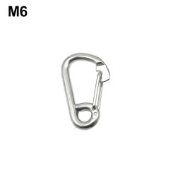 Carabiner Climbing Hook Multi-purpose Snap Hook 304 Stainless Steel 6mm/8mm/10mm/12mm/14mm Connector Practical