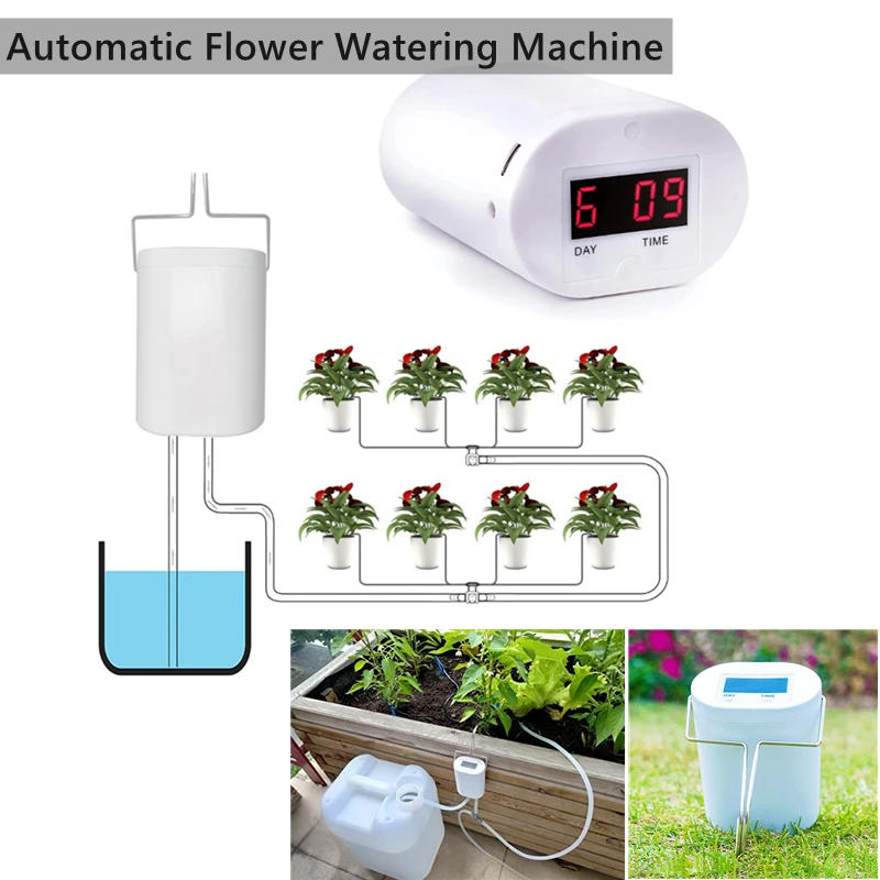 Description Picture 6 of itemCheapest Self-Watering Kits Intelligent Drip Irrigation Automatic Watering System Kits Plant Watering Spike Device Water Dripper
