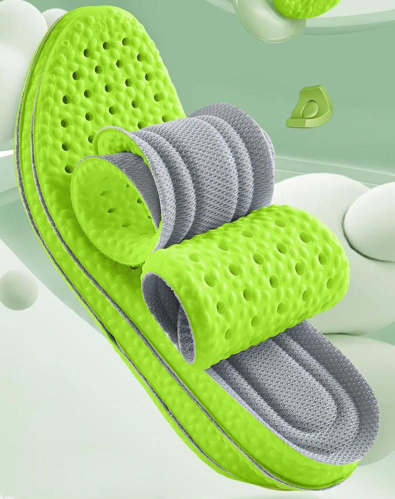 Description Picture 4 of itemSoft Massage Insoles Women Men Breathable Arch Support Shoe Sole Pads Unisex Deodorant Memory Sponge Sports Feet Care Inserts