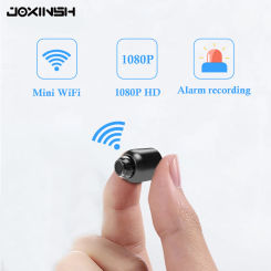 Mini Camera IP WiFi 1080P HD Night Vision Remote Monitoring 160° Wide Angle USB Micro Smart Home Small Camcorder No Battery