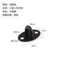 Thickened Stainless Steel Hooks Black Solid Hook U-type Ceiling Hooks Ceiling Fan Load-bearing Fixed Hooks Household Hooks