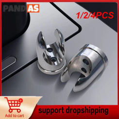 1/2/4PCS Wall Mount Shower Head Base Environmentally Friendly ABS Nozzle Brackets  Electroplating Wear-resistant Faucet Fixed