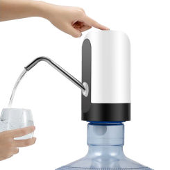 Electric Water Dispenser Automatic Water Gallon Pump Drinking Pump Filter Click Switch USB Charge Water Bottle Pump Bomba Agua