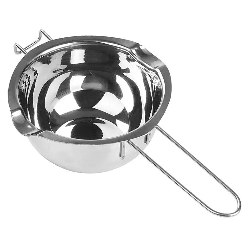 Description Picture 3 of itemNon-stick Long Handle Wax Melting Pot Stainless Steel Pot DIY Scented Candle Soap Chocolate Butter Handmade Soap Tool
