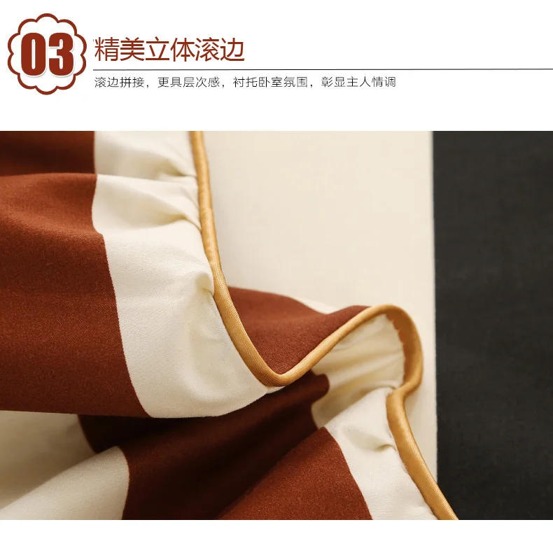 Description Picture 3 of itemBed Skirt Set Thicken Quilted Bedspread King Queen Size Princess Lace Bed Skirt Pure Cotton Bed Cover with Pillowcase