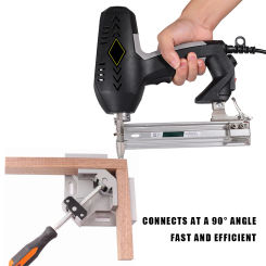 90 Degree Clip Single Handle 90 Degrees Angle Clamp Adjustable Swing Jaw Square Clamp for Carpentry Picture Frame Metal Welding