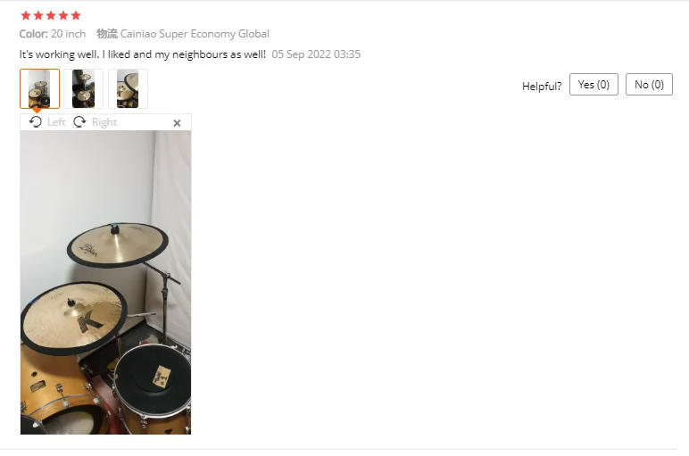 Description Picture 6 of item1 Pcs Elastic Belt Dampener Drumming Practice Pad Cymbal Mute Practice Silencer Pad Drum Kit Parts Accessories