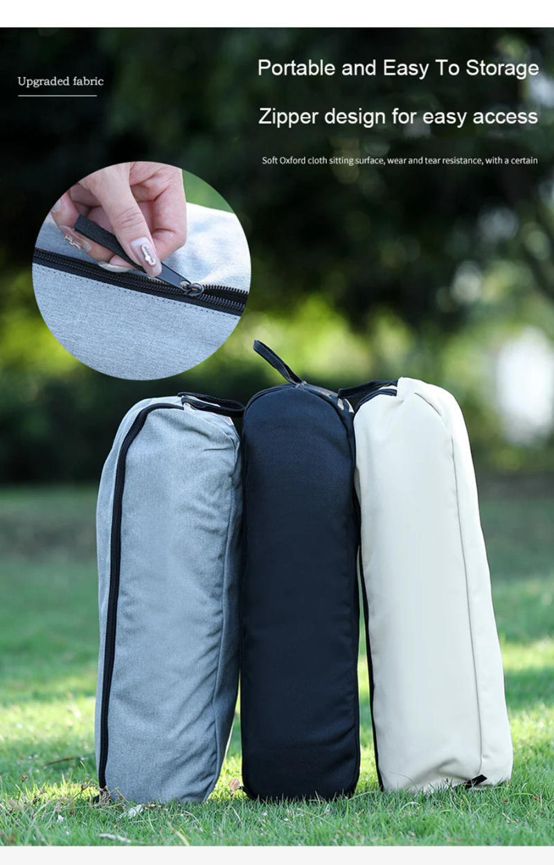 Description Picture 6 of itemHooRu Portable Camping Moon Chair Lightweight Aluminum Folding Picnic Beach Chairs Outdoor Travelling Fishing Hiking Garden Seat