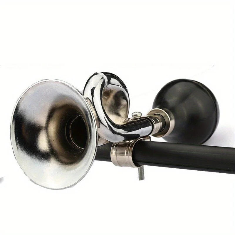 Description Picture 3 of itemRetro Bicycle Snail Air Horn Loud Full Mouthed Bicycle Cycle Bike Bugle Trumpet Bell Mountain Bike Riding Bicycle Accessories