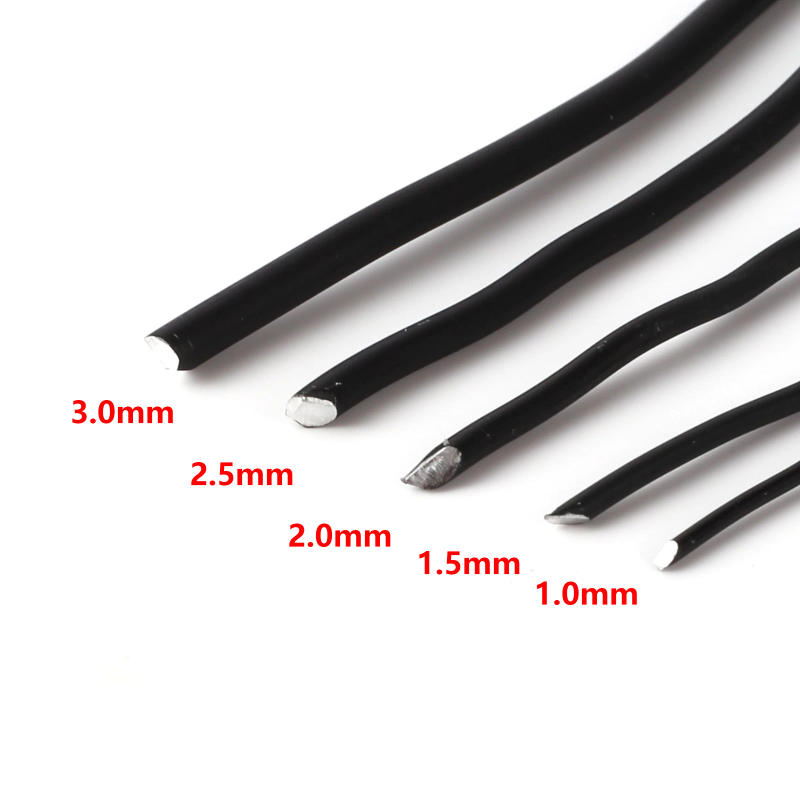 Description Picture 3 of item1/1.5/2/2.5/3mm Black Bonsai Wire Anodized Aluminum Bonsai Training Wire Garden DIY Tool For Plant Shapes Garden Tools Total 5m