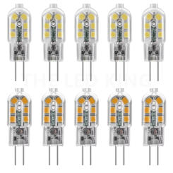 6/10PCS Dimmable LED Light Bulb 3W G4 Lamp AC 12V 220V G9 LED Spot Light for Pendant Lighting Fixture Home Lighting Chandeliers
