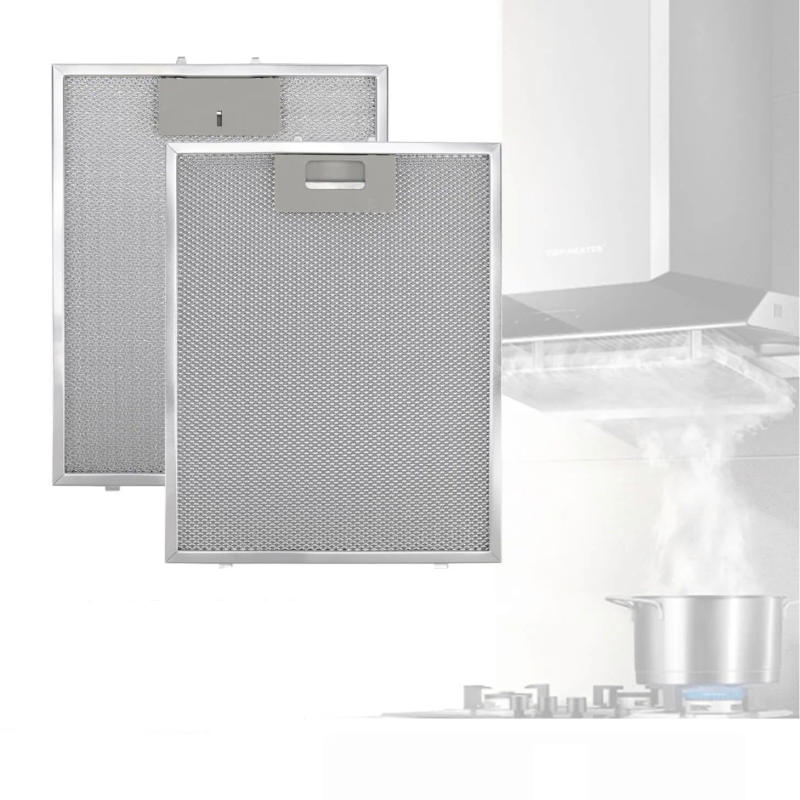 Description Picture 2 of itemRange Hood Filter Cooker Hood Aluminum Filter Extractor Fan Cooker Filter Part Kitchen Oil Filter for Home Kitchen Exhaust Fan