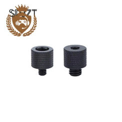 1/4" To 3/8" Black Male To Female Thread Screw Mount Adapter Tripod Plate Screw Mount For Camera Flash Tripod Light Stand