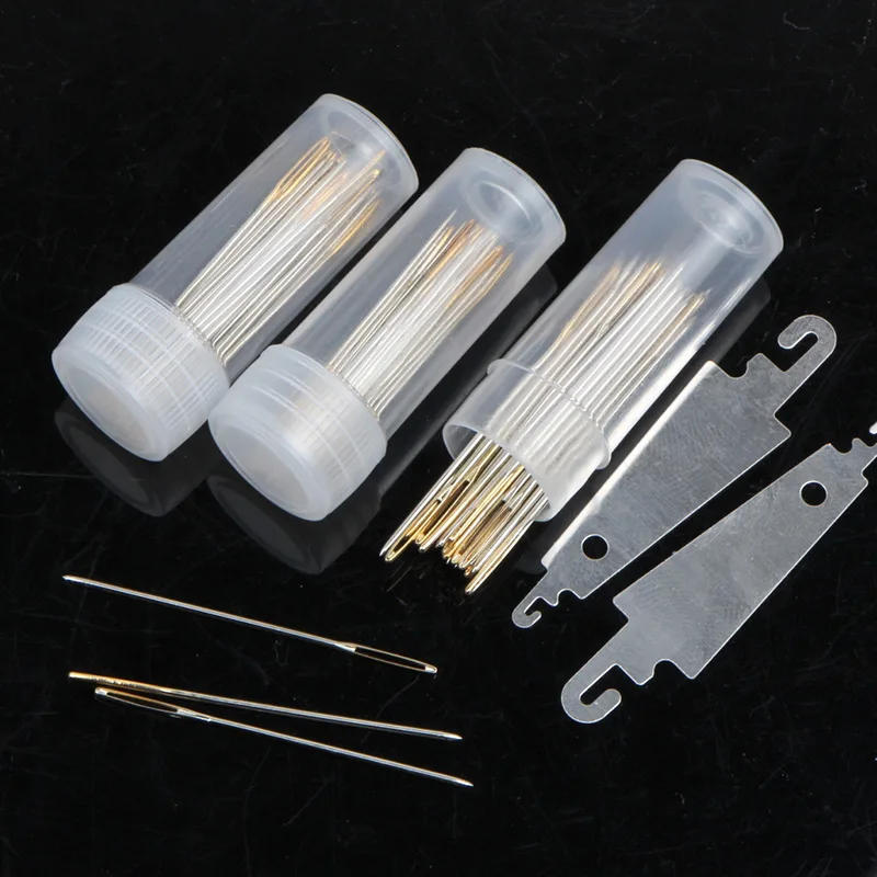 Description Picture 3 of item12/30pcs Sewing Needles Set Size 22 24 26 Numbers Cross Stitch Embroidery Needle for DIY Sewing Household Craft Needlework Tool