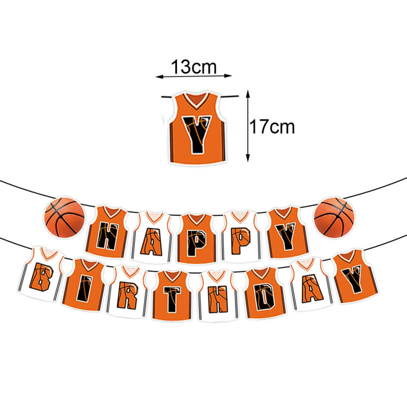 Description Picture 5 of itemBasketball Tablecloths Basketball Party Decorations Rectangular Plastic Table Cover Boys Basketball Theme Birthday Party Supplie
