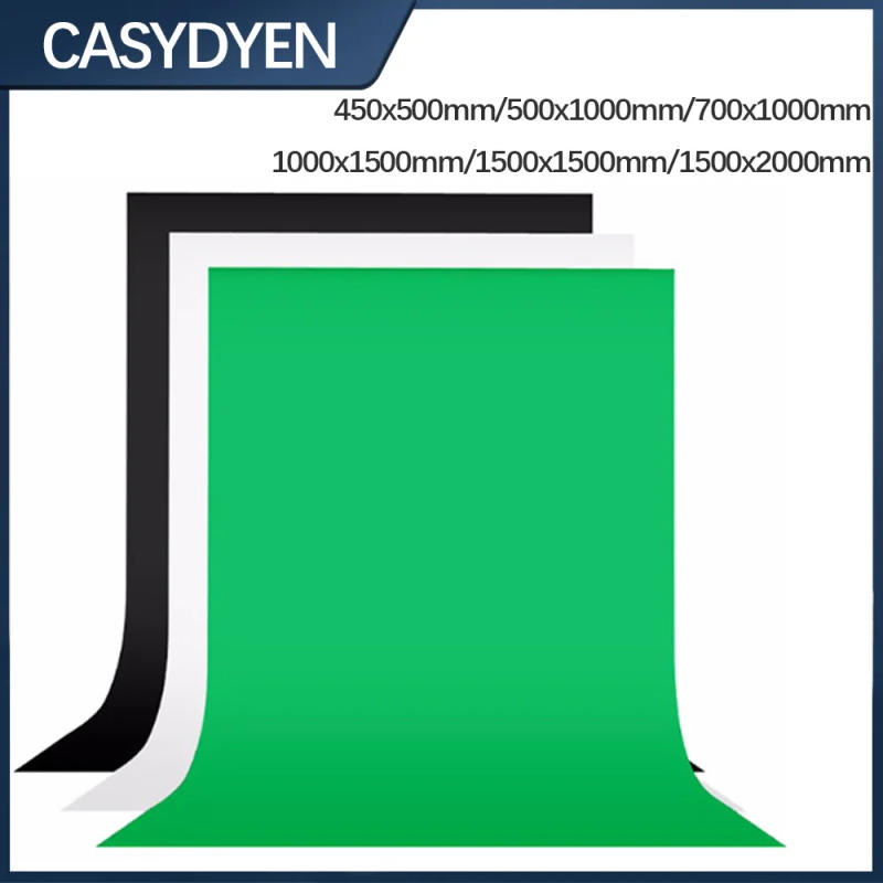 Description Picture 2 of itemPhotography Background Backdrop Smooth Muslin Cotton Screen Chromakey Background Cloth For Photography Photo Studio Video