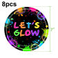 8pcs 7inch