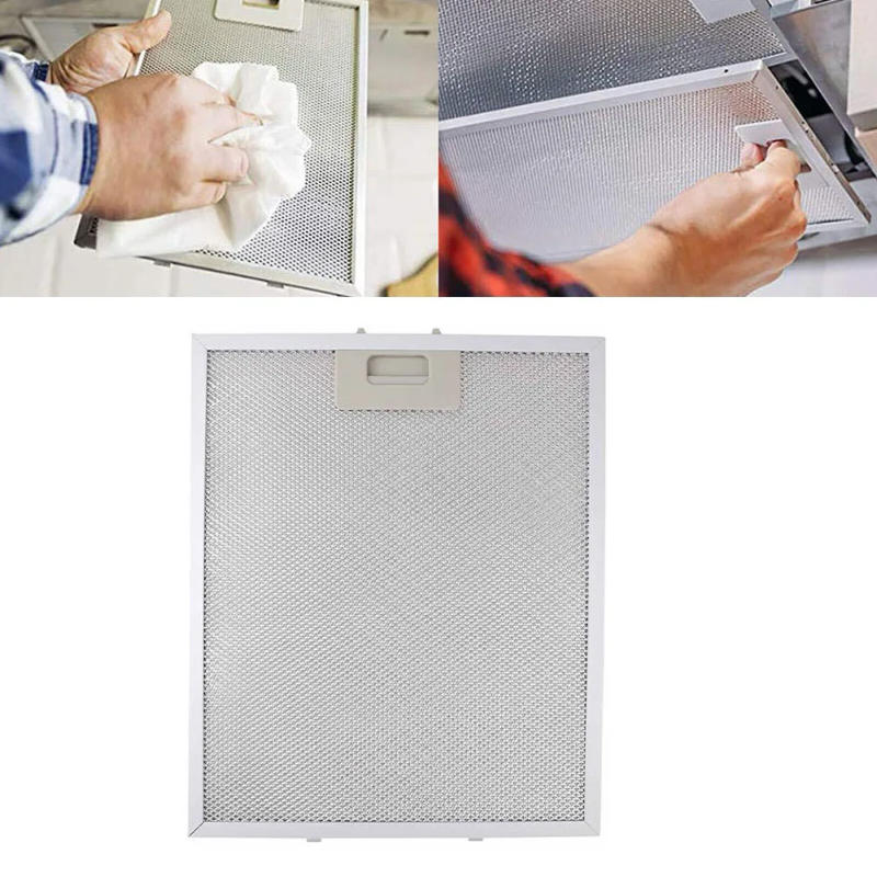 Description Picture 4 of itemCooker Hood Filter Mesh Range Hoods Vent Filters 294mm X 250mm Extractor Fan Filter Range Hood Metal Grease Filter
