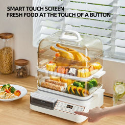 Electric Bun Steamer Machine Three-layer Food Steamer Household Large Capacity Olla Vaporera Panelas Eletricas