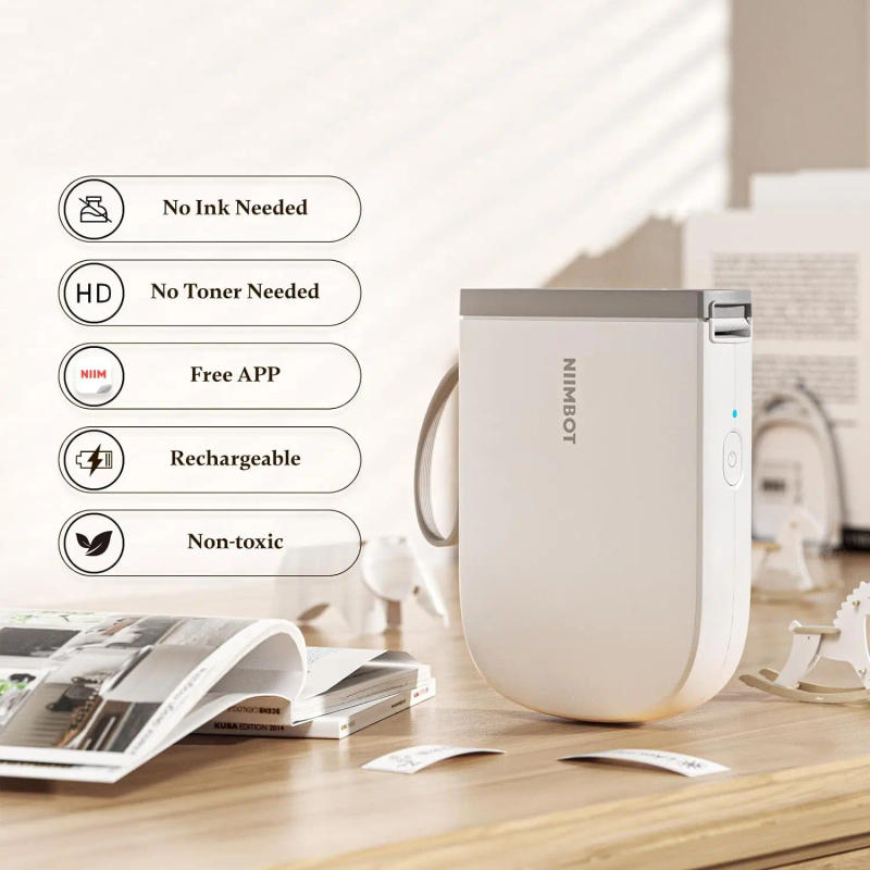 Description Picture 6 of item300dpi Niimbot D11 Mini Portable Thermal Printer Thermal Adhesive Label Maker 203pdi D110M Printer For Stickers Label Machine