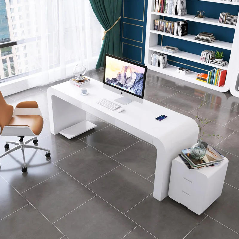 Description Picture 3 of itemAdjustable Standing Office Desk Conference Ergonomic Meeting Reception Office Desk Work Luxury Mesa Escritorio Room Decor