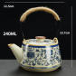 Loop-handled teapot