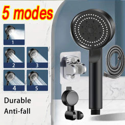 5 Modes Shower Head High Pressure Showerhead Portable Filter Rainfall Faucet Tap Bathroom Bath Home Innovative Accessories
