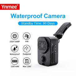 PD01 Waterproof Camera Mini Body Cam 1080P Pocket Police Cameras FHD Long Battery PIR Video Recorder Sport DV Bike Action Cam